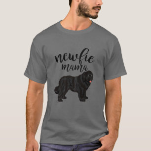 Camiseta Mamá de Terranova - Mamá de perro de Newfie