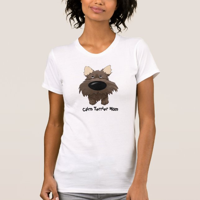 Camiseta Mamá de Terrier de mojón (Anverso)