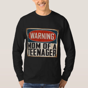 Camiseta Mamá de un adolescente oficial de cumpleaños númer