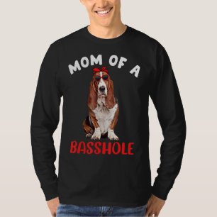 Camiseta Mamá de un amante del perro del perro de Bashole