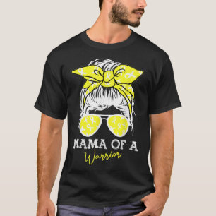 Camiseta Mamá De Un Desorden De Concienciación Sobre El Cán