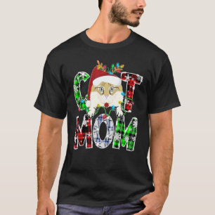 Camiseta Mamá de un gato de curl estadounidense ilumina ren