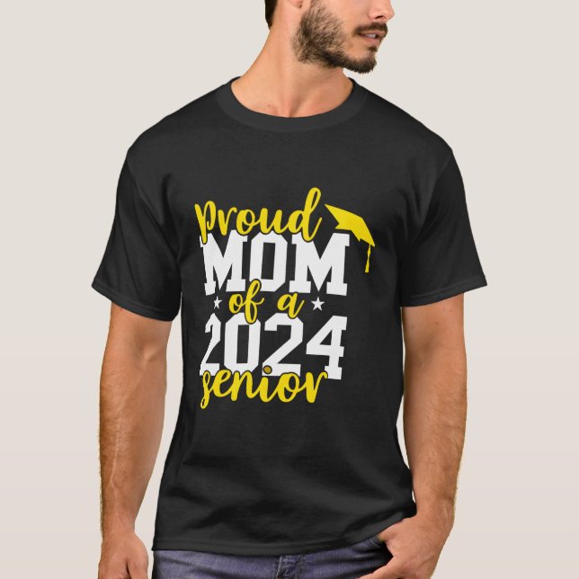 Camiseta Mamá De Un Graduado Superior De 2024 (Anverso)