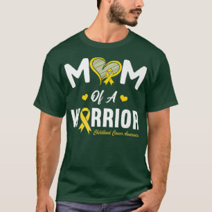 Camiseta Mamá De Un Héroe Guerrero Concienciación Sobre El 