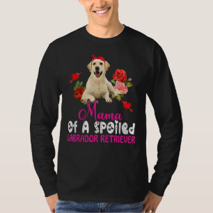 Camiseta Mamá De Un Labrador Fracasado Recuperador De Perro