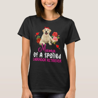 Camiseta Mamá De Un Labrador Fracasado Recuperador De Perro
