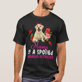 Camiseta Mamá De Un Labrador Fracasado Recuperador De Perro