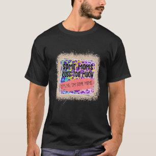 Camiseta Mamá de un leopardo de ojos de ojos se divierte en