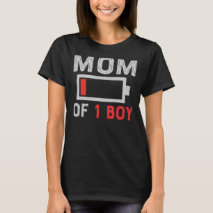 Camiseta Mamá De Un Niño Presente De Las Madres Hijas De Hi