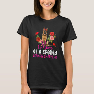 Camiseta Mamá De Un Pastor Alemán Fracasado De Tiro De Perr