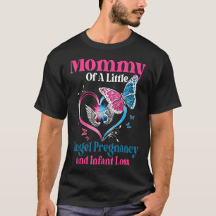 Camiseta Mamá De Un Pequeño Ángel Embarazo Nacional Y Infa