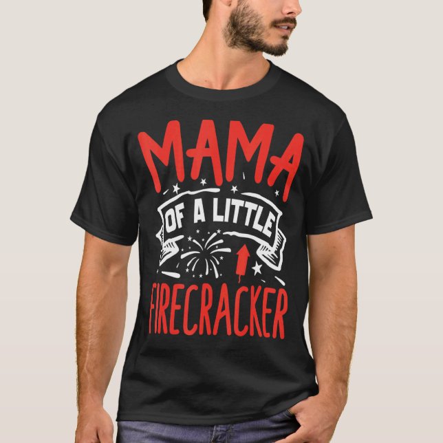 Camiseta Mamá De Un Pequeño Rastreador (Anverso)