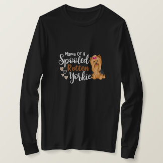 Camiseta Mamá de un repugnante Yorkie