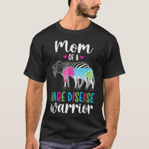 Camiseta Mamá De Una Enfermedad Rara Guerrera Madre Raras