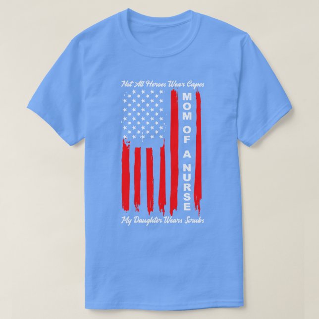 Camiseta Mamá de una enfermera 1 (Diseño del anverso)
