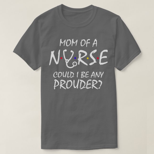 Camiseta Mamá de una enfermera 2 (Diseño del anverso)