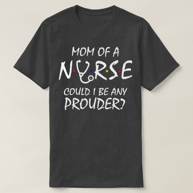 Camiseta Mamá de una enfermera 2 (Diseño del anverso)