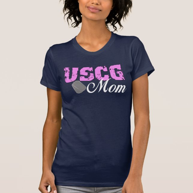 Camiseta Mamá de USCG (Anverso)