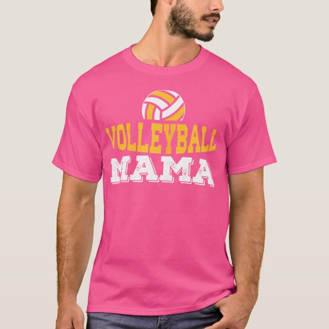 Camiseta Mamá de voleibol (Anverso)