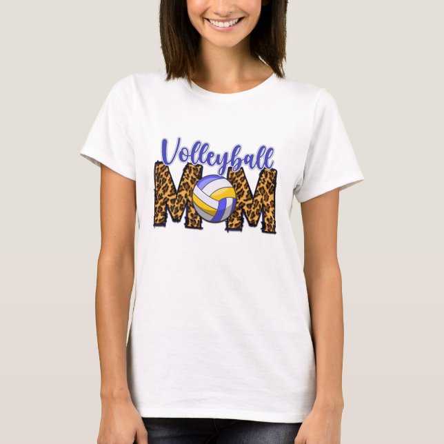 Camiseta Mamá de voleibol  (Anverso)