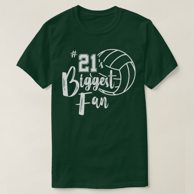 Camiseta Mamá de voleibol de fans más grande de TwentyOne 2 (Diseño del anverso)
