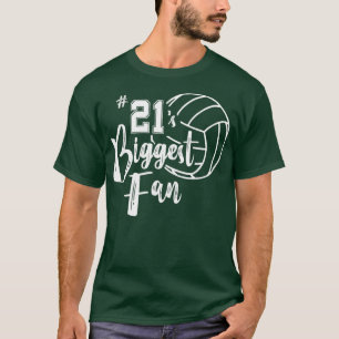 Camiseta Mamá de voleibol de fans más grande de TwentyOne 2
