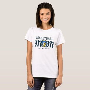 Camiseta Mamá de voleibol – Gritará fuertemente Deportes