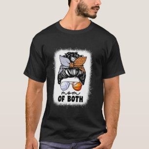 Camiseta Mamá De Voleibol Y Básquetbol Mamá Para