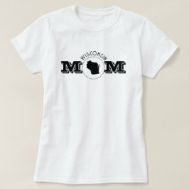 Camiseta Mamá de Wisconsin 
