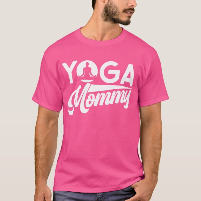 Camiseta Mamá de Yoga Hobby Mamá niño (Anverso)