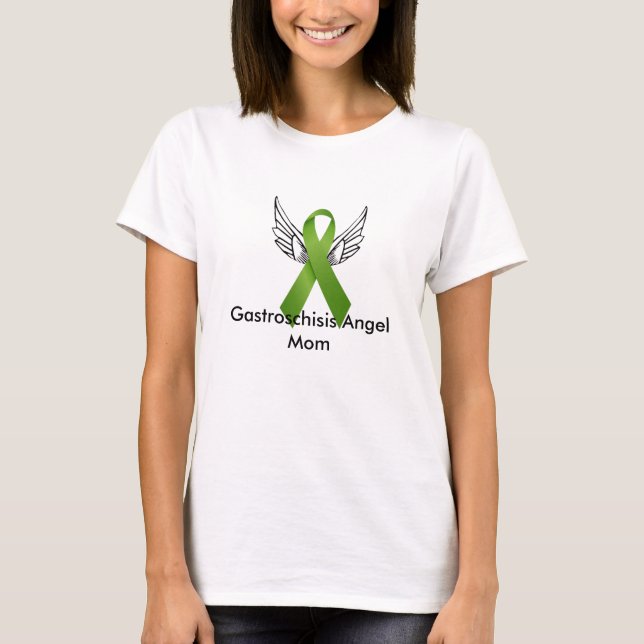 Camiseta Mamá del ángel de Gastroschisis (Anverso)