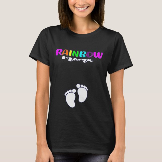 Camiseta Mamá del ARCO IRIS (Anverso)