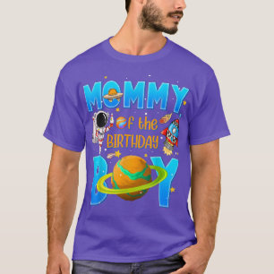 Camiseta Mamá Del Astronauta Astronauta De Cumpleaños Tema 