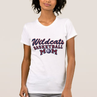 Camiseta Mamá del baloncesto de los gatos monteses