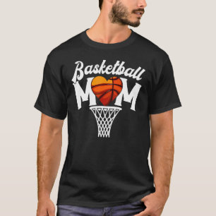 Camiseta Mamá del baloncesto se aburre del día de la madre