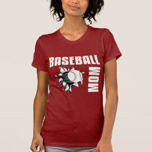 Camiseta Mamá del béisbol