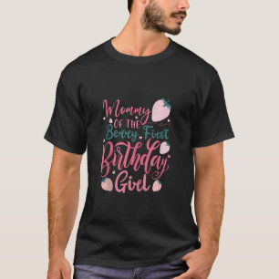 Camiseta Mamá Del Berry Sweet Un Cumpleaños Fresa G