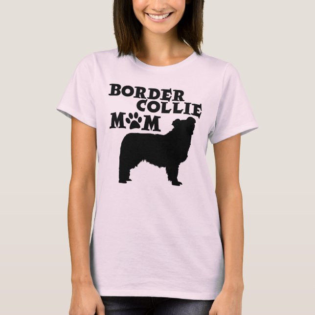 CAMISETA MAMÁ DEL BORDER COLLIE (Anverso)