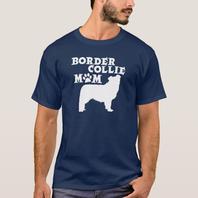 CAMISETA MAMÁ DEL BORDER COLLIE (Anverso)