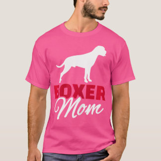 Camiseta Mamá del Boxer de Mujeres