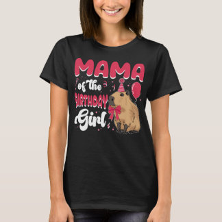 Camiseta Mamá del Chica de cumpleaños Diseño ropa regalos n