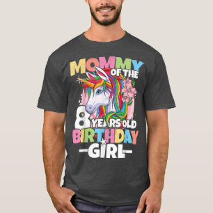 Camiseta Mamá del chica de cumpleaños - hija de cumpleaños 