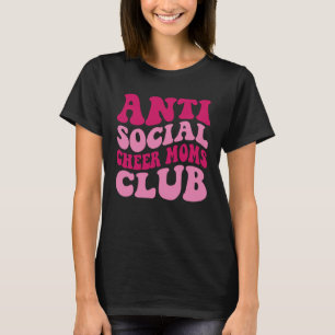 Camiseta Mamá del club anti social anima a mamá diciendo a