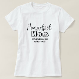 Camiseta Mamá del colegio de casa fría que mamá común y cor