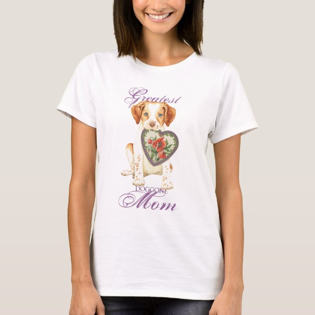 Camiseta Mamá del corazón de Bretaña (Anverso)