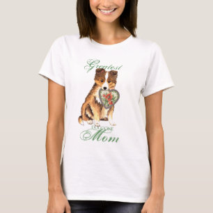 Camiseta Mamá del corazón de Sheltie