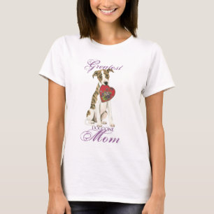 Camiseta Mamá del corazón de Whippet