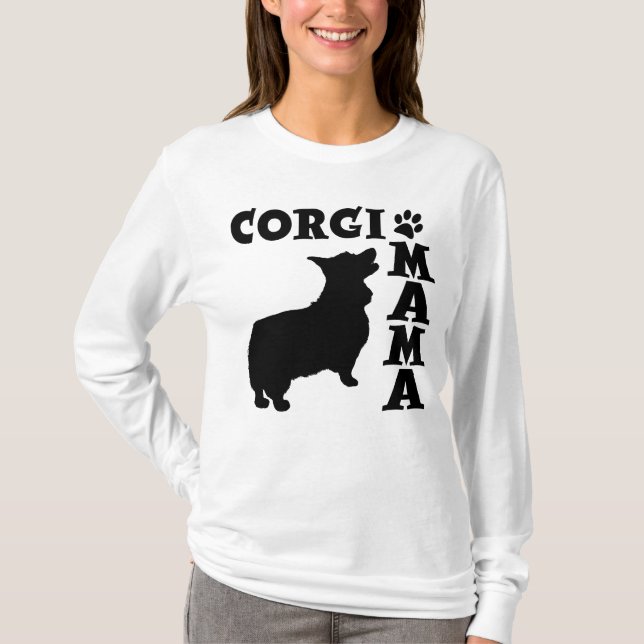 CAMISETA MAMÁ DEL CORGI (Anverso)