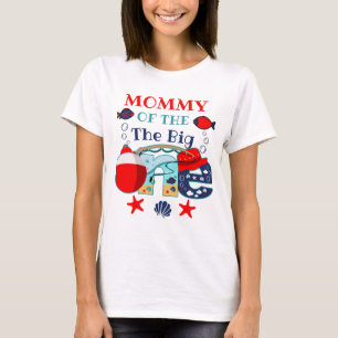 Camiseta Mamá del cumpleaños del niño de cumpleaños