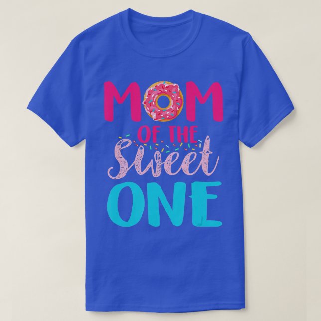 Camiseta Mamá Del Día de la Madre Dulce Un Donut Amante (Diseño del anverso)